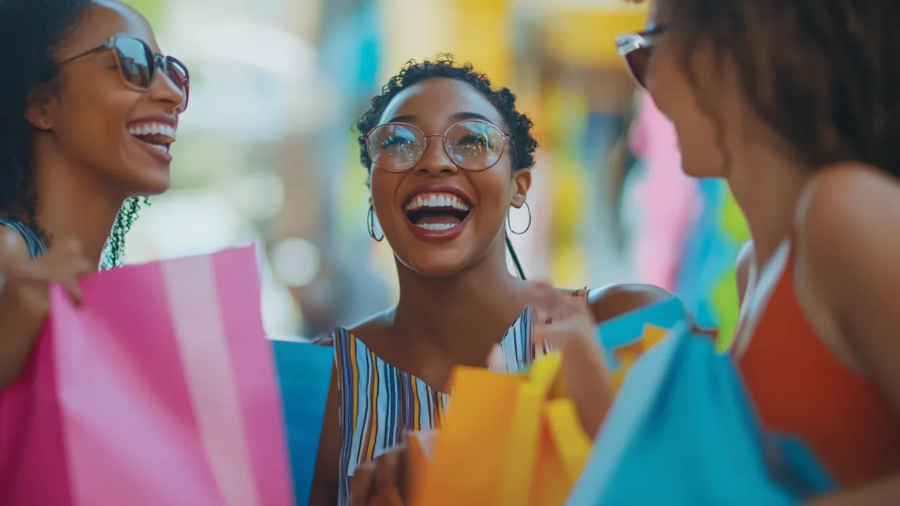 Friends Shopping